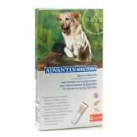 Advantix (Адвантикс) вес 25-40кг 4шт и 6 шт