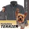 Флисовая куртка на замке Yorkshire Terrier