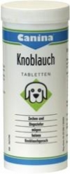 Canina KNOBLAUCH- антибактериальная добавка для собак Таблетки