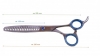 GogiPet Финишные ножницы  22 cm 8,5